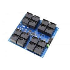 16-Channel High-Power Relay Controller with I2C Interface